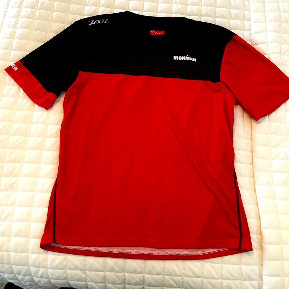 Zoot Ironman shirt size XL red & black